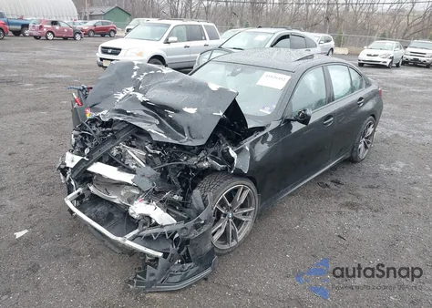 2020 BMW 3 Series M340I из США, поврежденный, VIN WBA5U7C03LFH93116